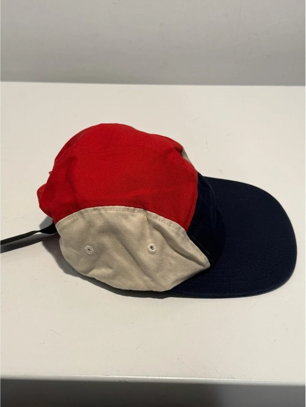 Mens Unbranded Flat Visor Technical Cap Multicolor Adjustable
